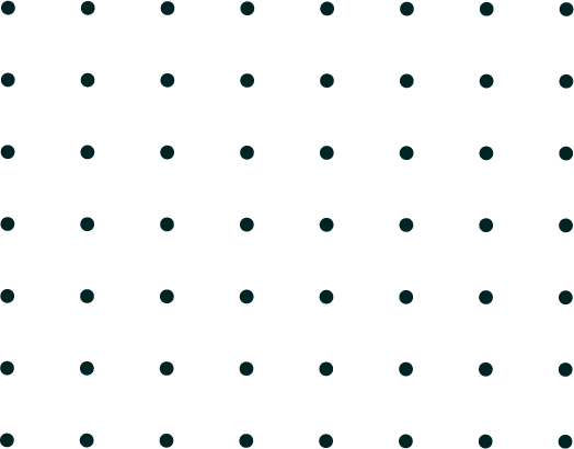 Pattern of dots on a white background, representing a modern design element for Stratica AX's growth leadership services.
