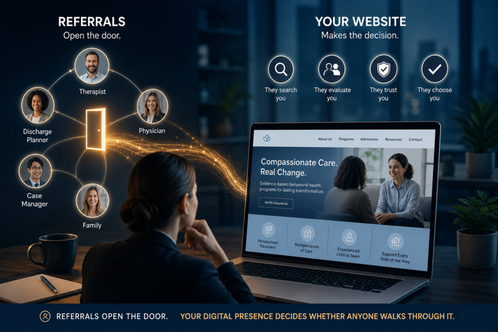 Your Website Is the Final Decision-Maker (Even in a Referral-Driven Industry)